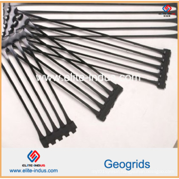 High Quality HDPE Uniaxial Geogrid